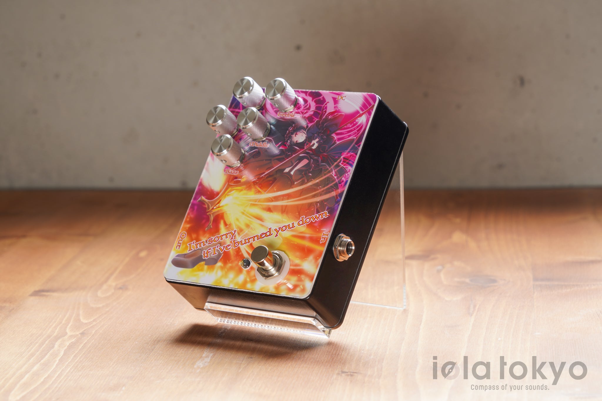 Sound Project "SIVA" I'm sorry if I've burned you down. Fire