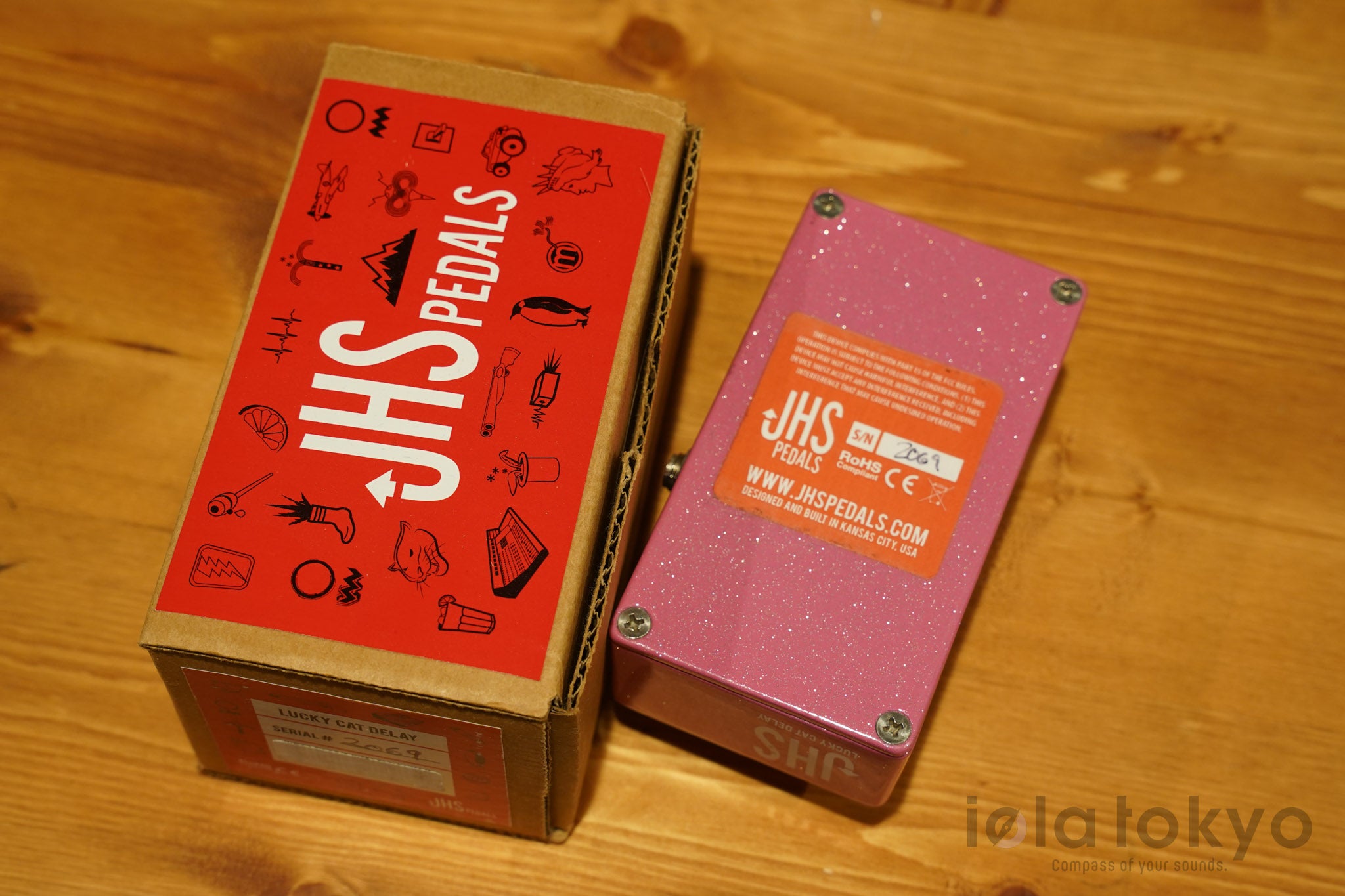 【USED】JHS PEDALS / Lucky Cat Delay