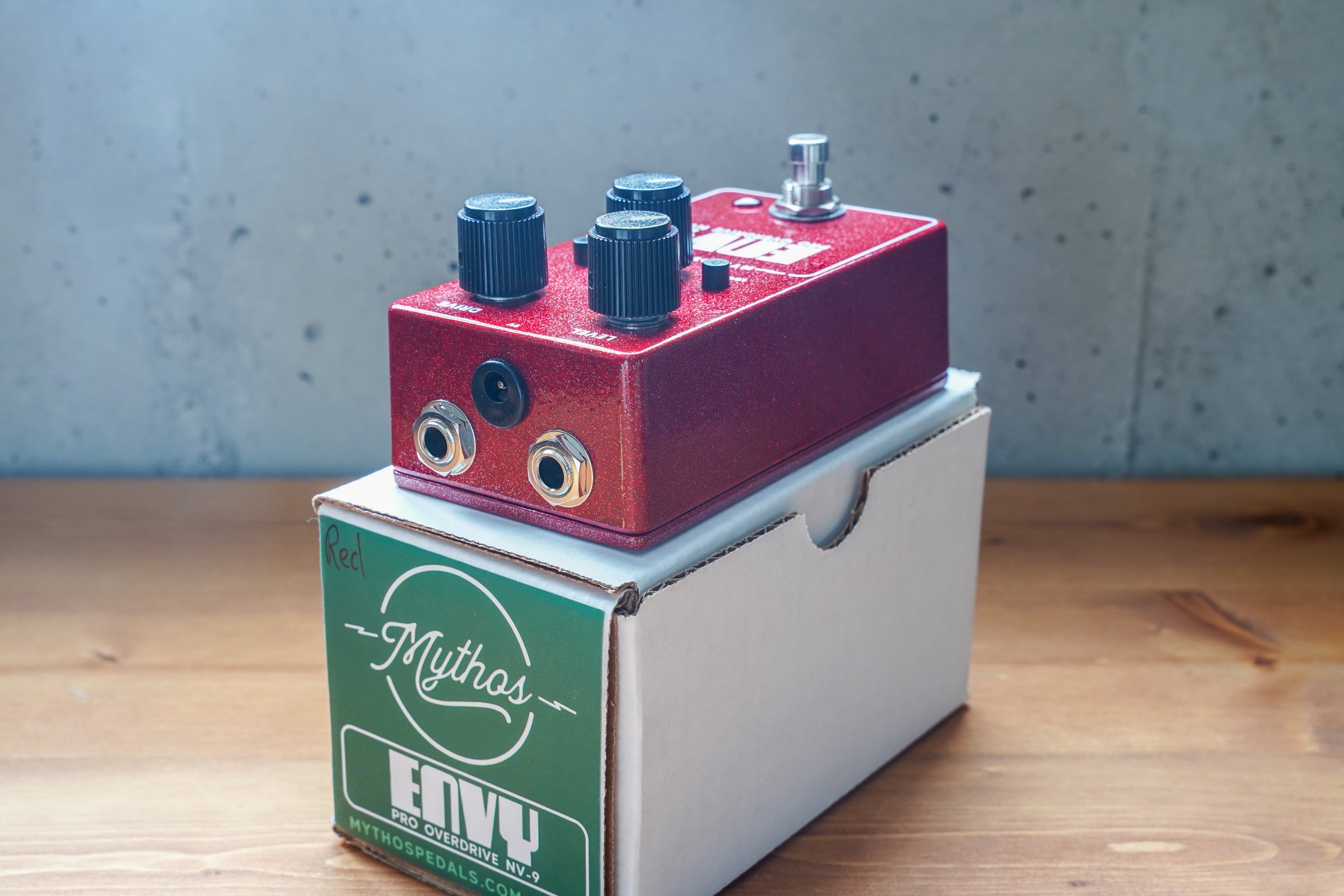 ギター Mythos Envy Red Sparkle Mythos Pedals ENVY Red sparkle【国内50台限定カラー】 ミソス