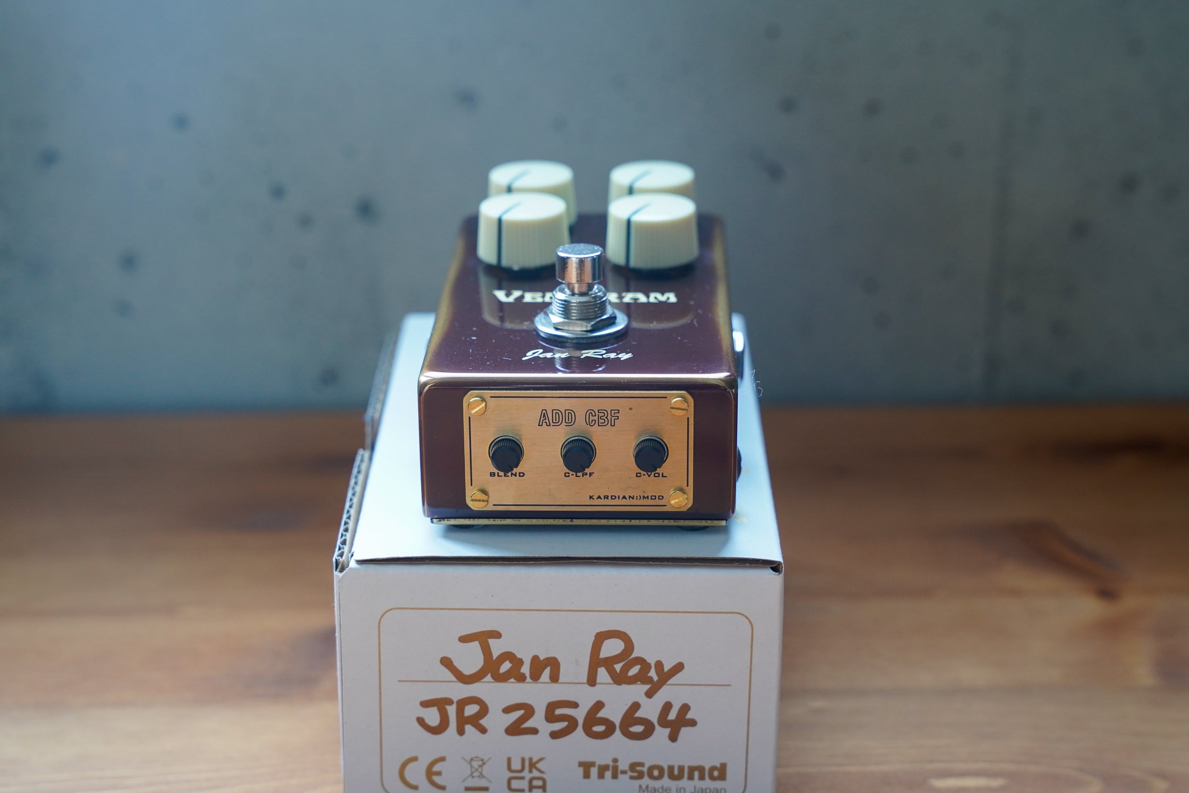 Jan Ray VEMURAM KarDiaN ADD CBF Mod 美品 KarDiaN Jan Ray ADD CBF Mod 【名作ドライブをモディファイ】【未展示