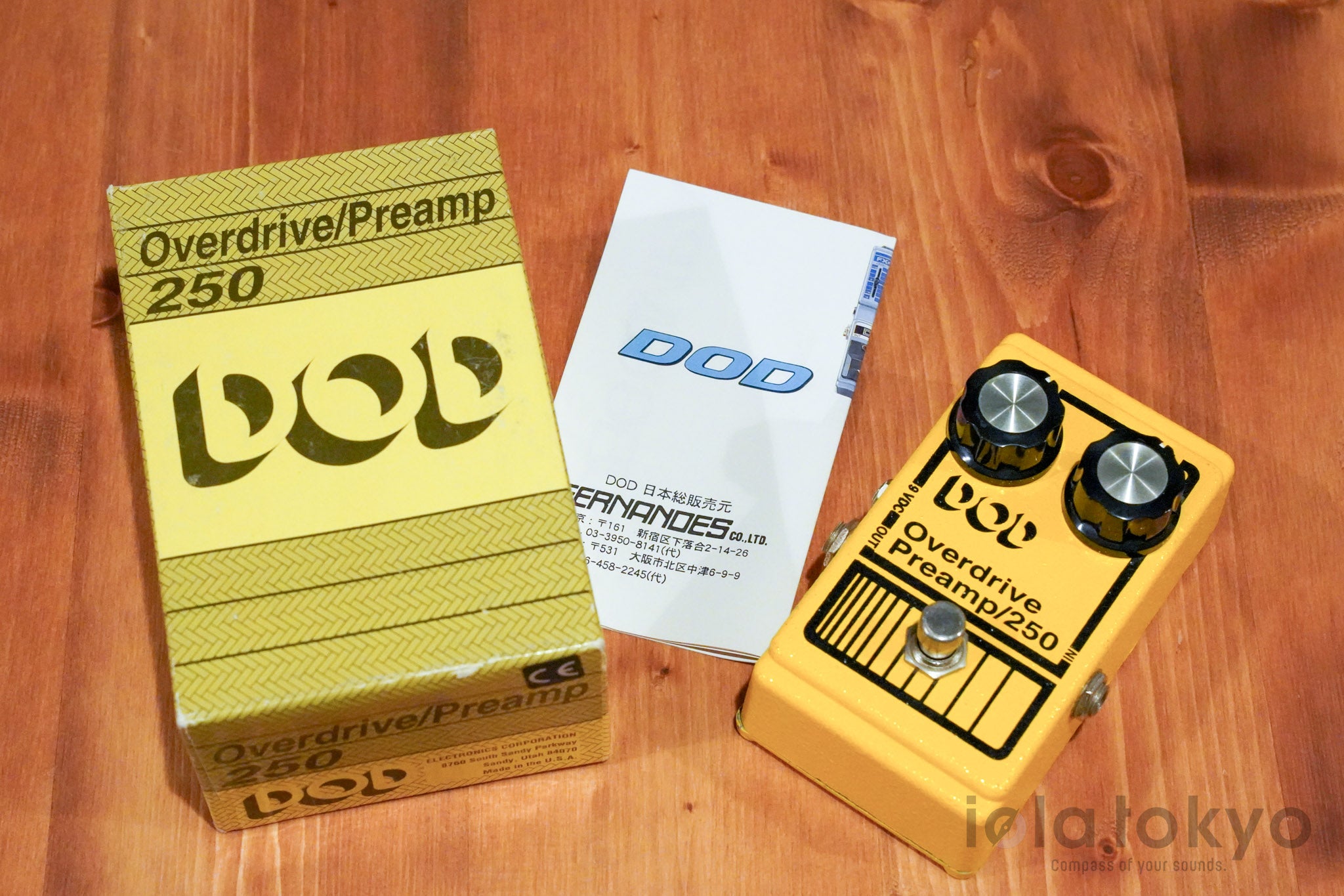 【USED】DOD Overdrive Preamp/250