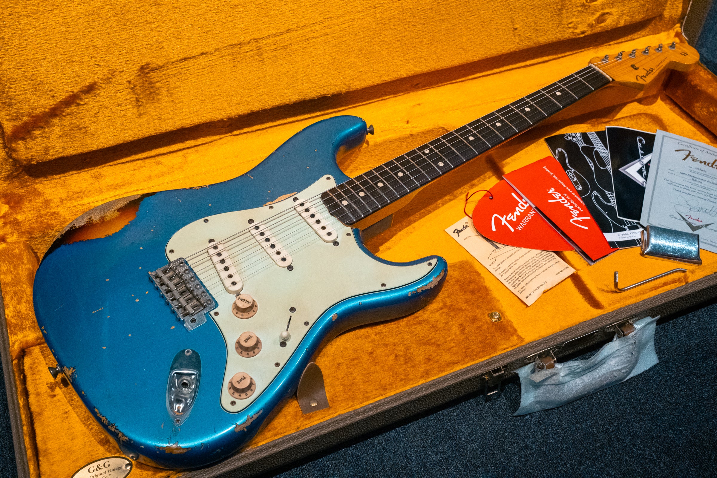 【USED】MBS 1960 Stratocaster Relic "Built by Jason Smith"